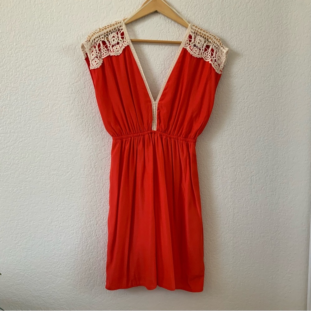Alya Red Summer Dress, Sz M